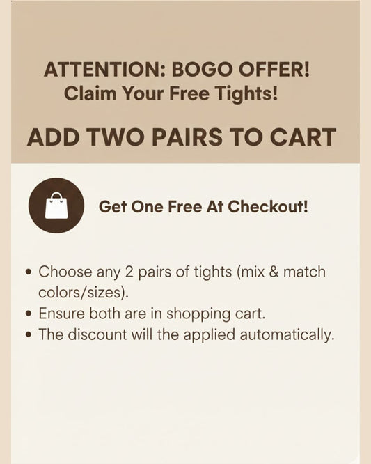 1 Pair of Fleece-Lined Tights – Faux-Sheer Thermal